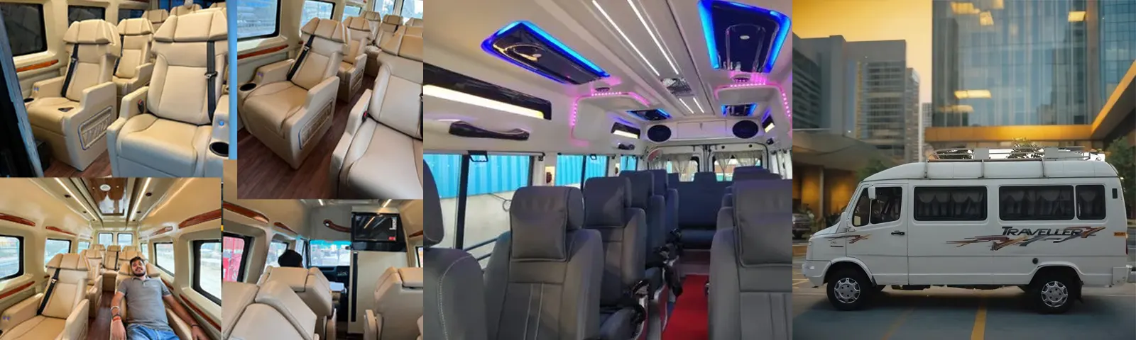 16 Seater Maharaja Tempo Traveller