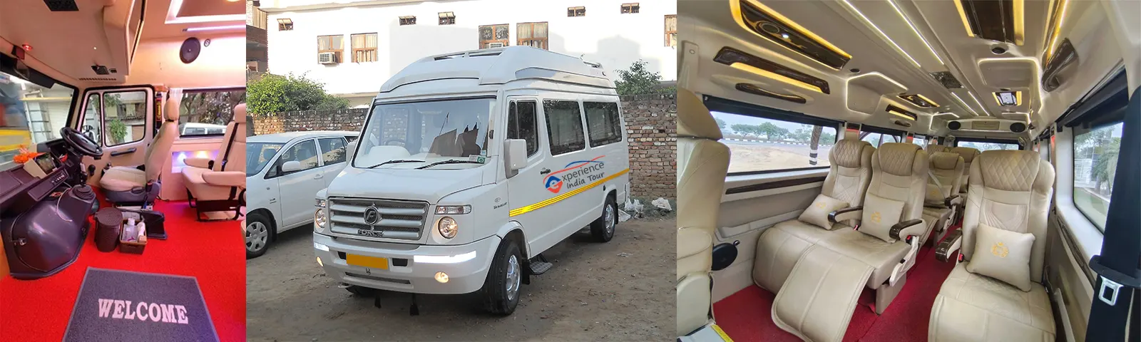 9 Seater Maharaja Tempo Traveller