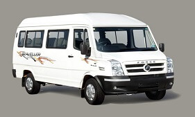 12 Seater Tempo Traveller in Hyderabad